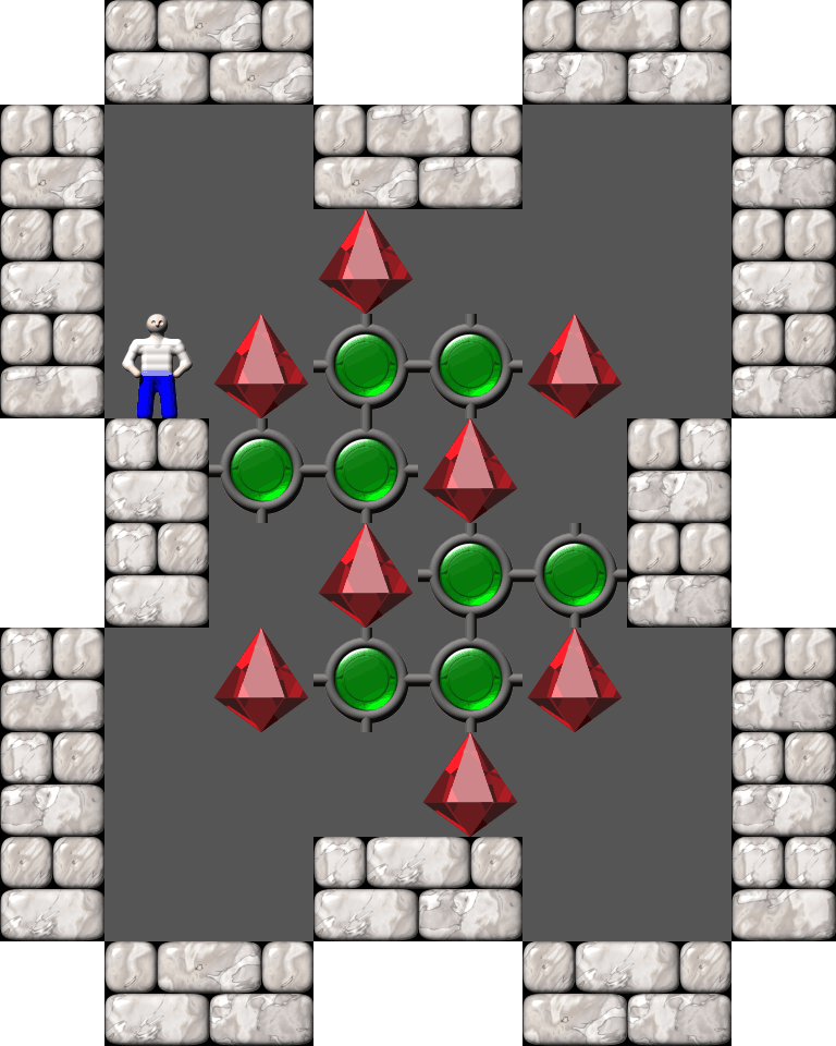 Sokoban Attrition 2 level 21